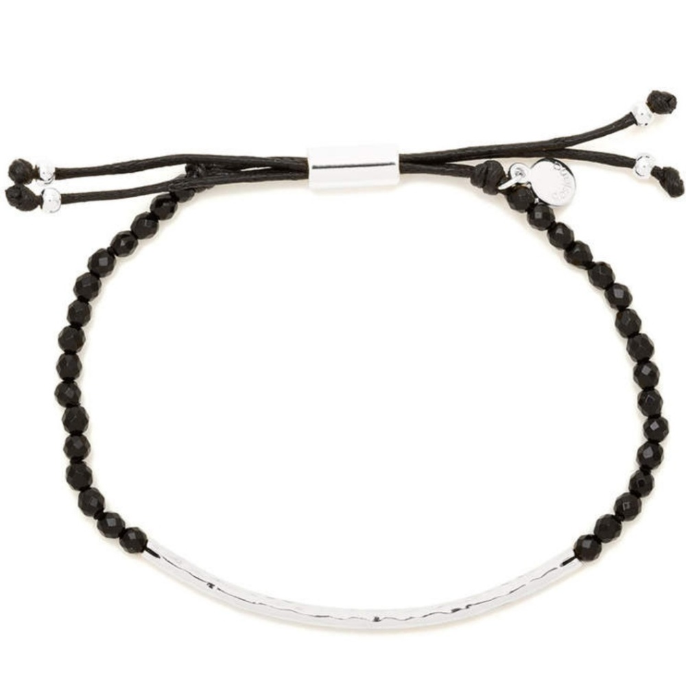 Gorjana black onyx adjustable bracelet